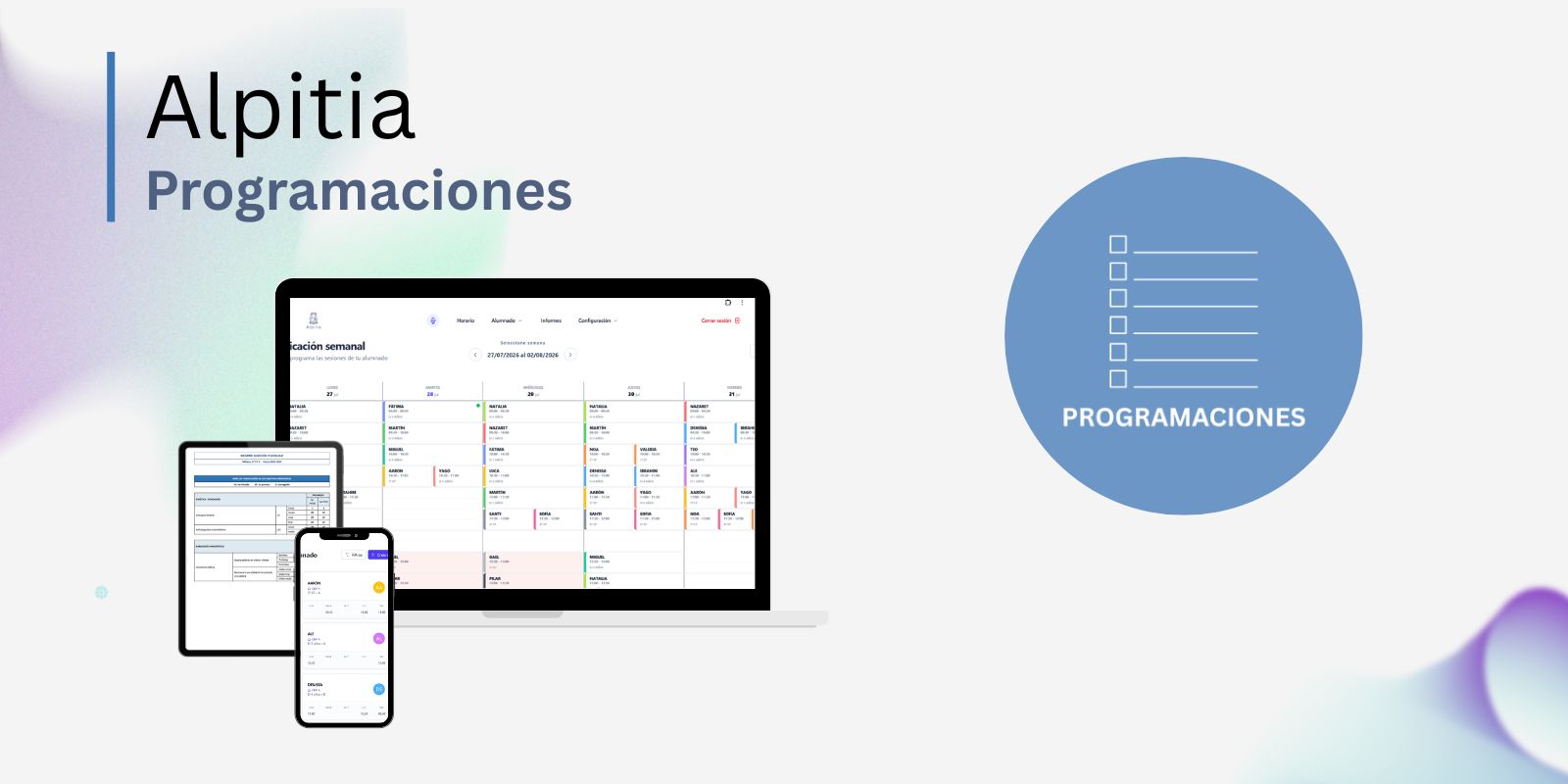 Tutorial 7: Gestión de programaciones